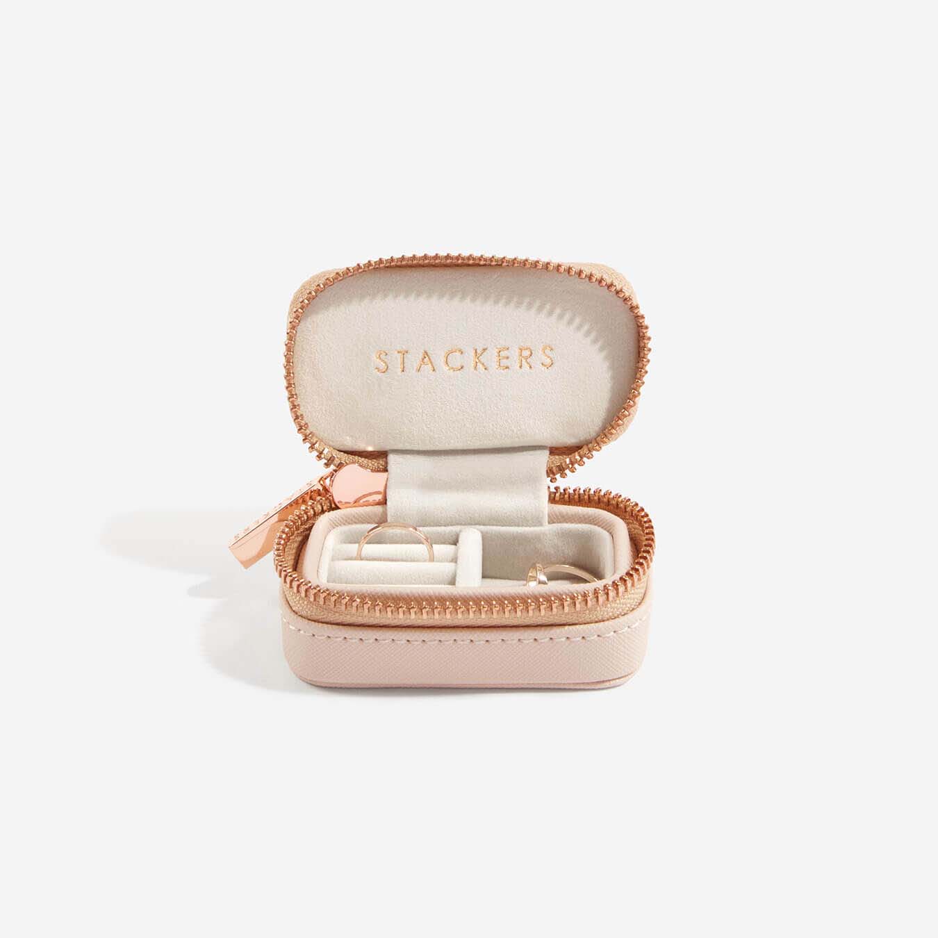 스태커스 STACKERS 여행용 악세사리 보관함 주얼리 박스 S 핑크 - 상세 이미지 2