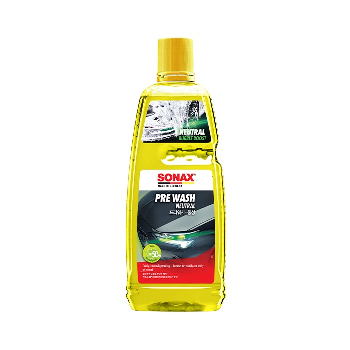 SONAX 소낙스 중성 프리워시 1L 세차샴푸 전처리 - 메인 이미지