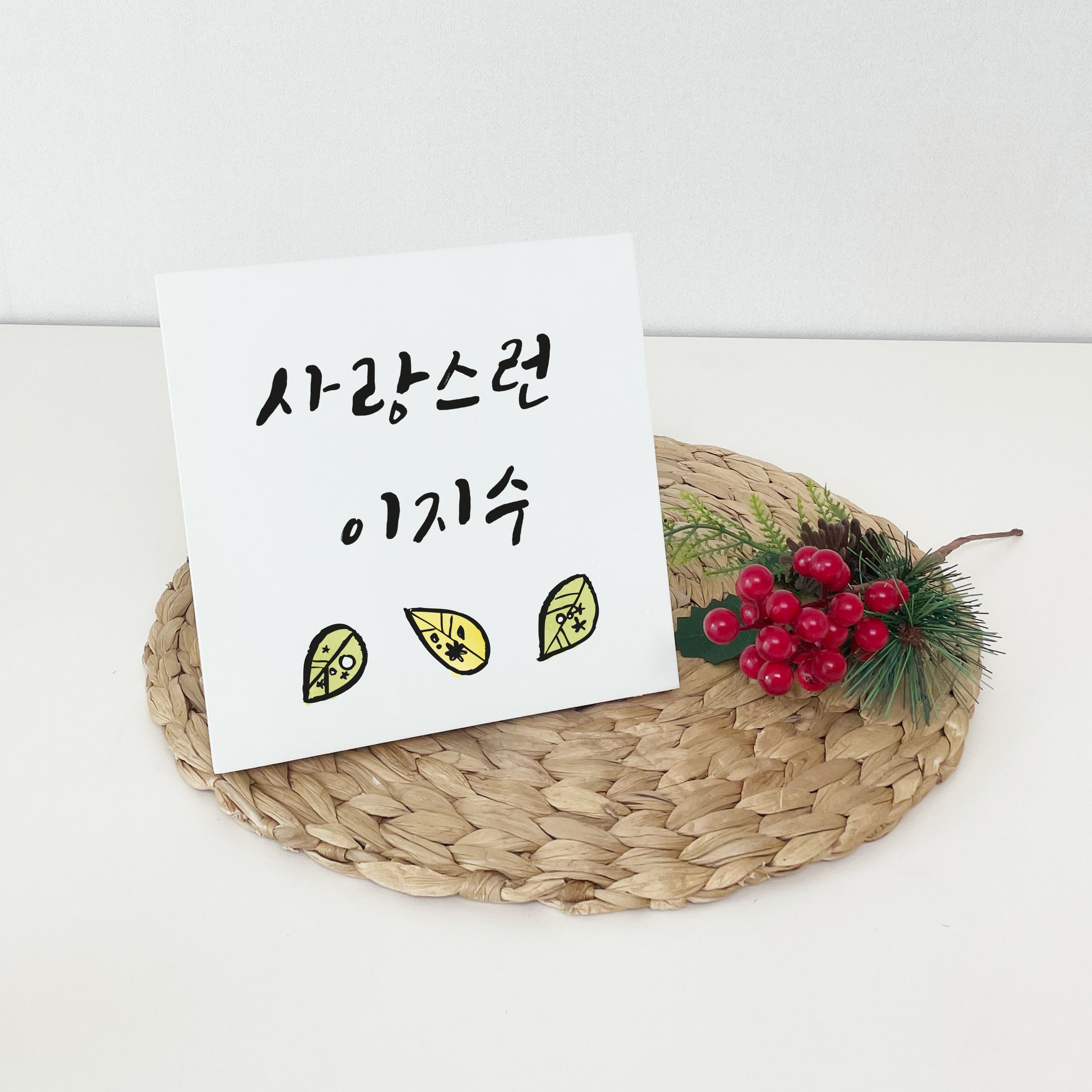 탁상액자 주문제작 캔버스 원목 액자 명화 - 상세 이미지 4