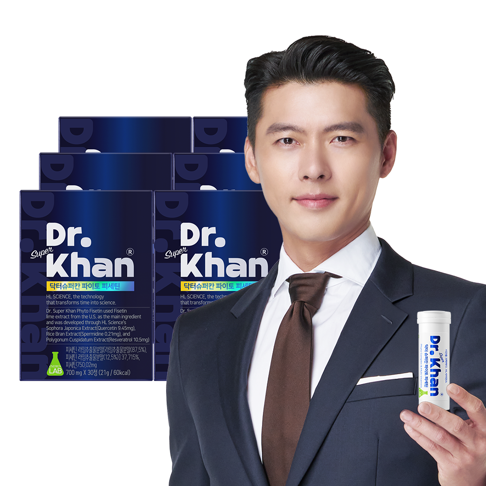 닥터슈퍼칸 파이토 피세틴 30정, 6개 제품 이미지