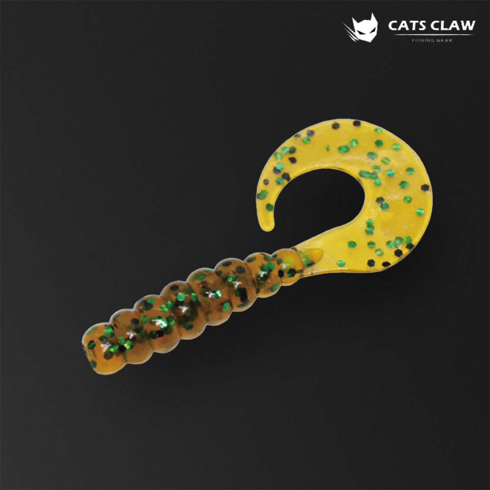 캣츠크로우 K 그럽웜 씨그럽 2인치 쏘가리웜 꺽지웜 송어웜 018, 5cm(2인치) - 메인 이미지