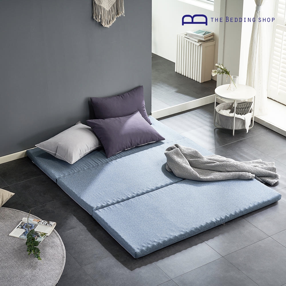 더베딩샵 3단 접이식 매트리스 토퍼 손님용 접는토퍼