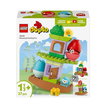 레고 듀플로 재미있는 교육용 나무 집  균형 잡기 장난감 학습교재 수업교구 영유아용 어린이 선물