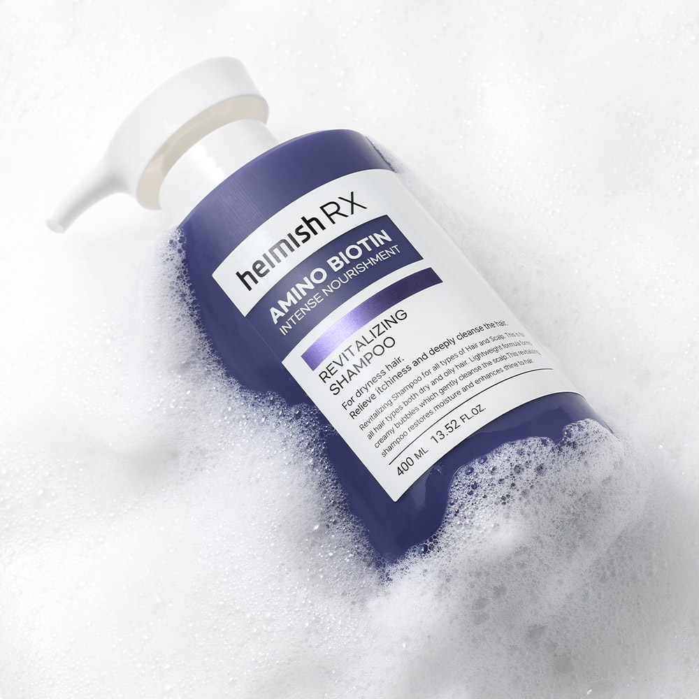 헤이미쉬RX 아미노 비오틴 리바이탈라이징 샴푸 400ml - 상세 이미지 3