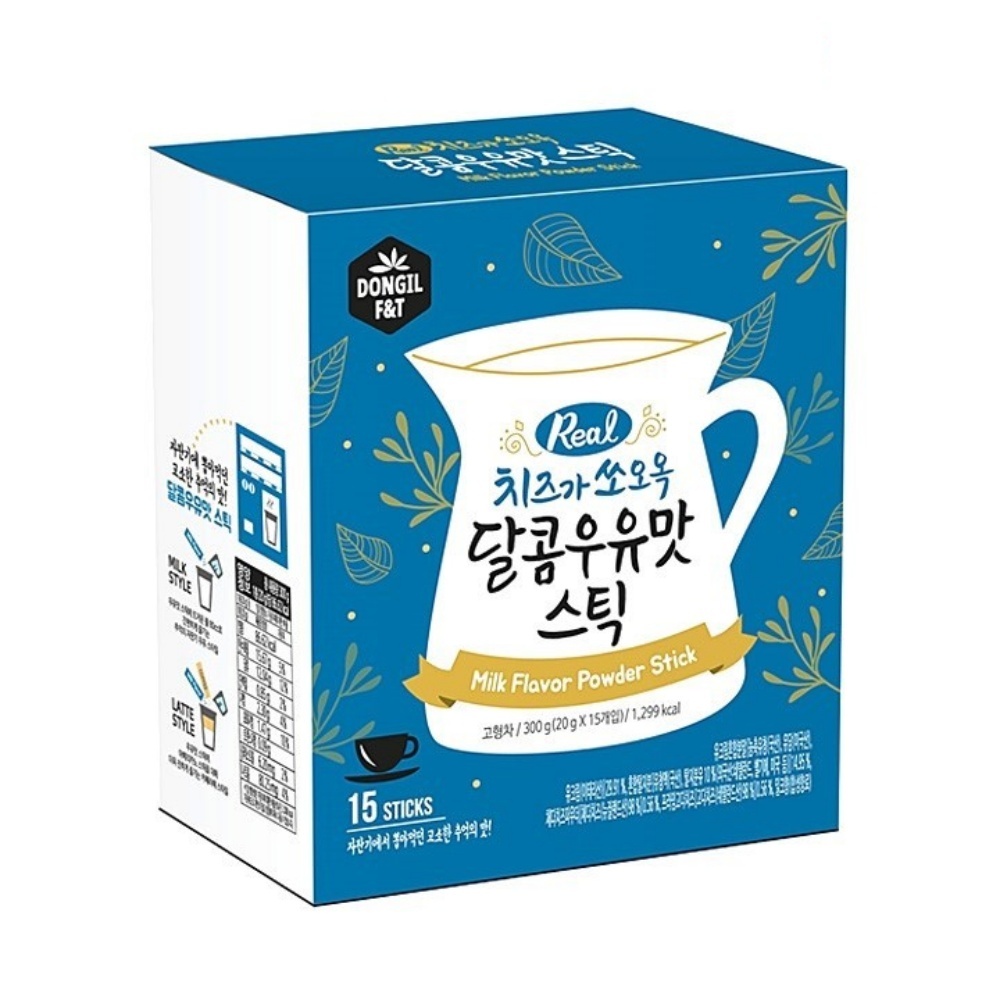 자판기우유분말 추억의 우유분말스틱 타먹는 가루 - 상품 이미지