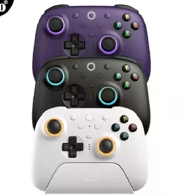 8BitDo Ultimate 2 무선 컨트롤러 Windows 조이패드 X시리즈 안드로이드 보라색