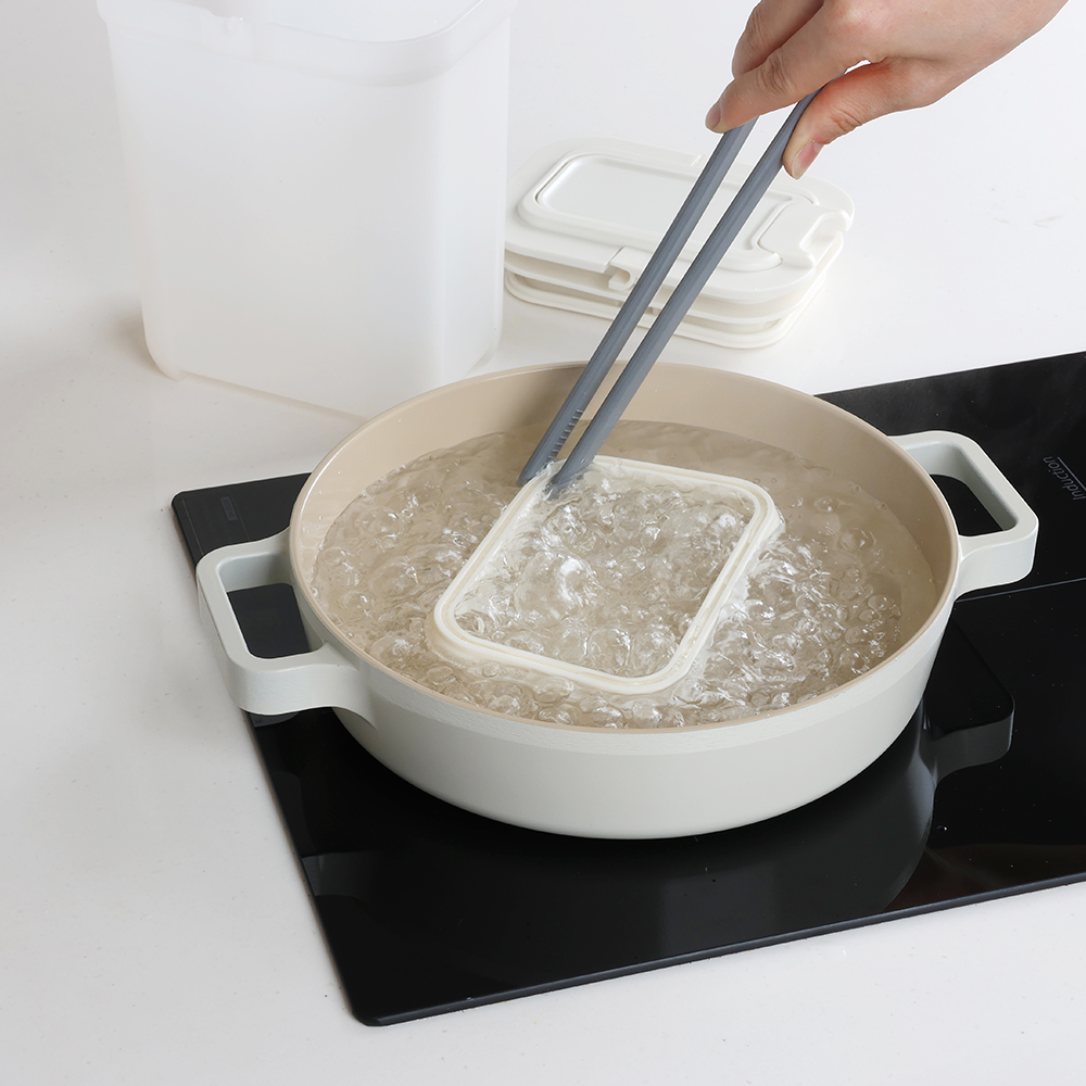 파우더락 분유통 밀키보틀 진공 분유보관 홀레 가루통 800g 이미지 8