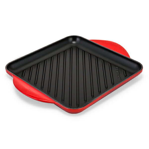 르쿠르제 Le Creuset 무쇠 사각 주물팬 그릴 플레이트 24cm 2컬러 - 상세 이미지 3