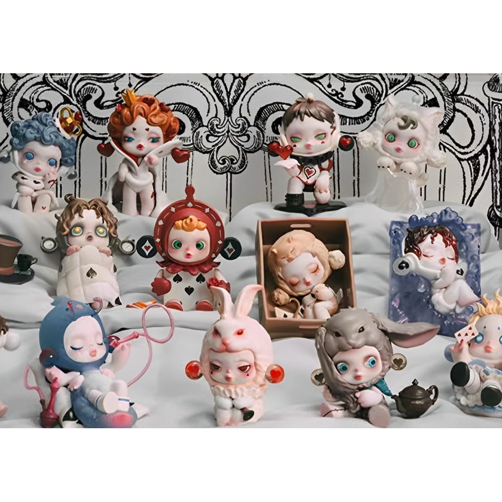 스컬판다 원더랜드 팝마트 블라인드 가챠 12개 풀 세트