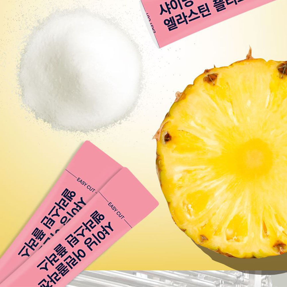 샤이닝 엘라스틴 플러스 30포 상큼한 파인애플맛 1개월분