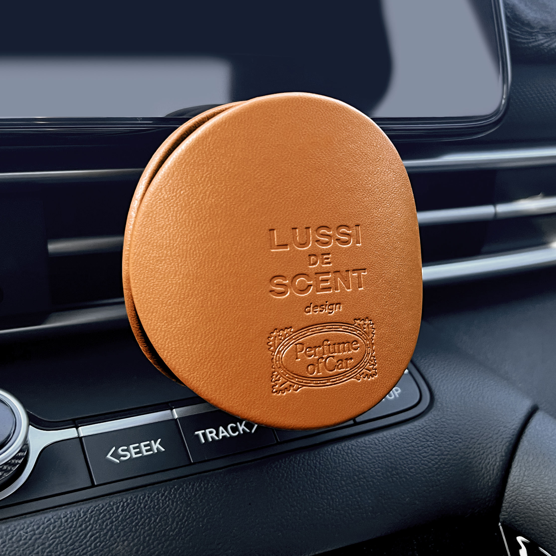 루시센트 고급 명품 가죽 차량용 방향제 자동차 디퓨저 세트