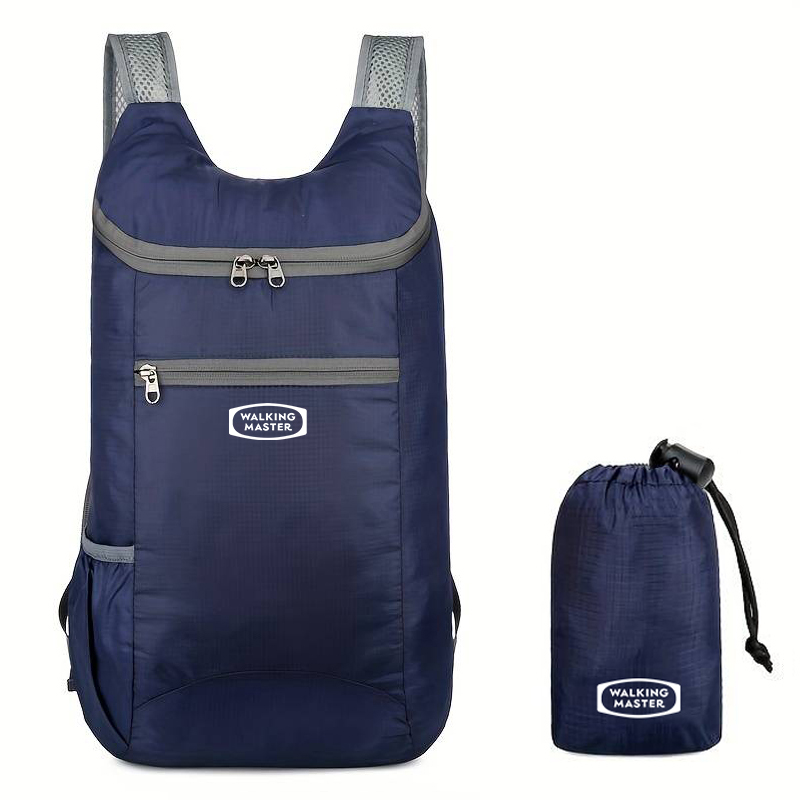 워킹마스터 미니 여성 데일리 가벼운 나일론 경량 방수 엄마 백팩 네이비