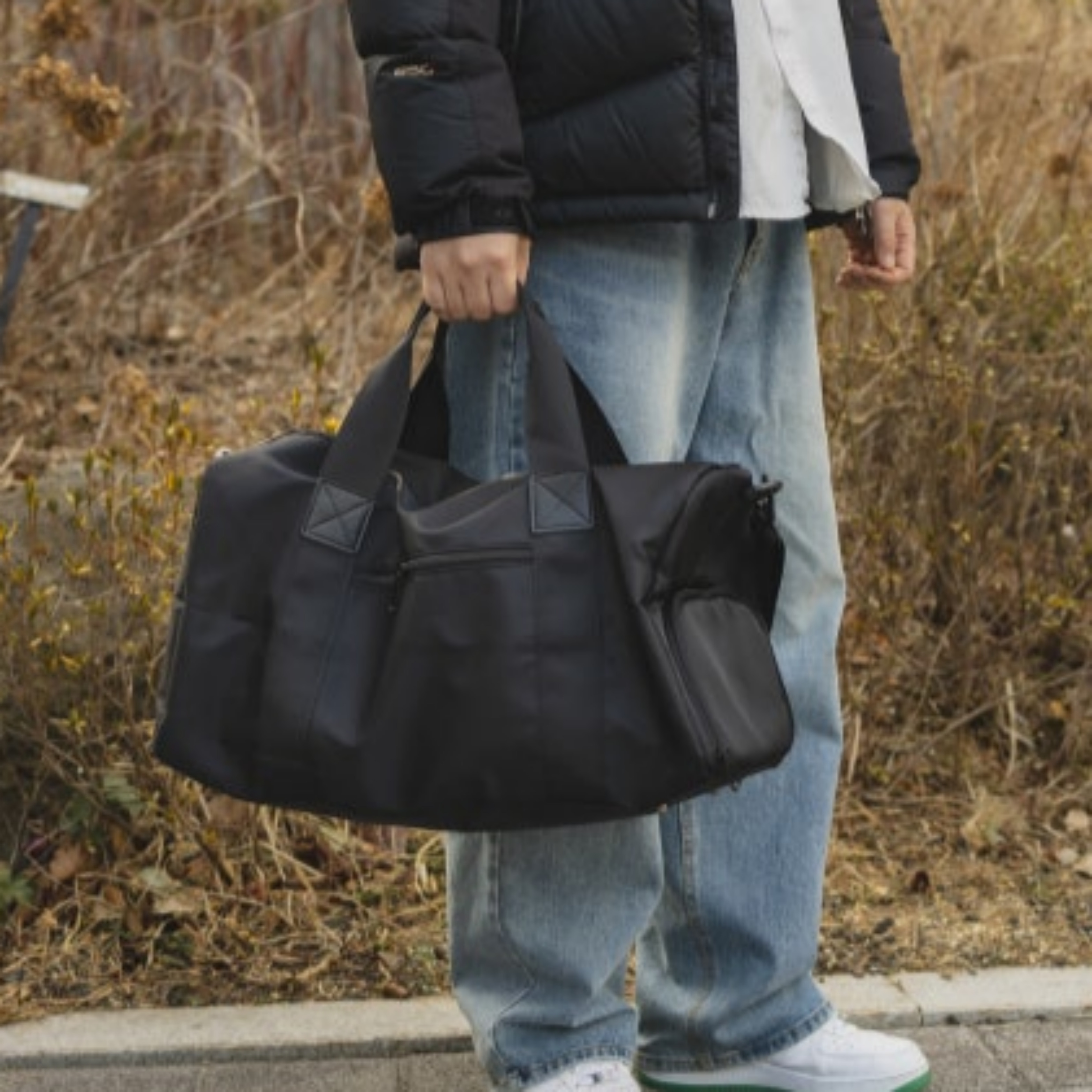 보스턴백 캐리어보조가방 여행용 대용량 폴딩백 트레블 짐가방 기내수화물가방