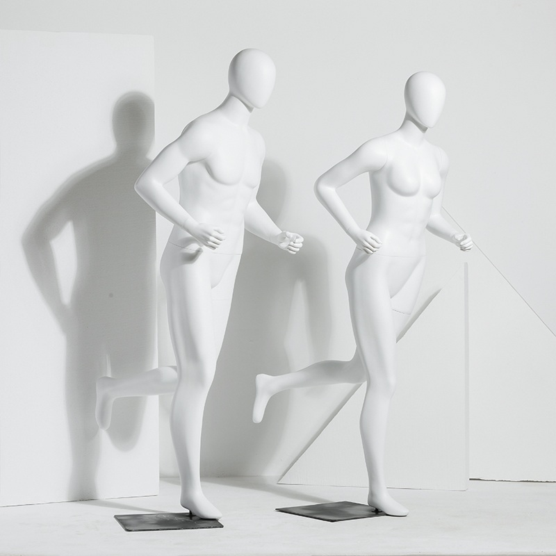 스포츠매장 마네킹 마네킨 달리기 런닝 의류 진열 운동복 피팅 - 상세 이미지 5