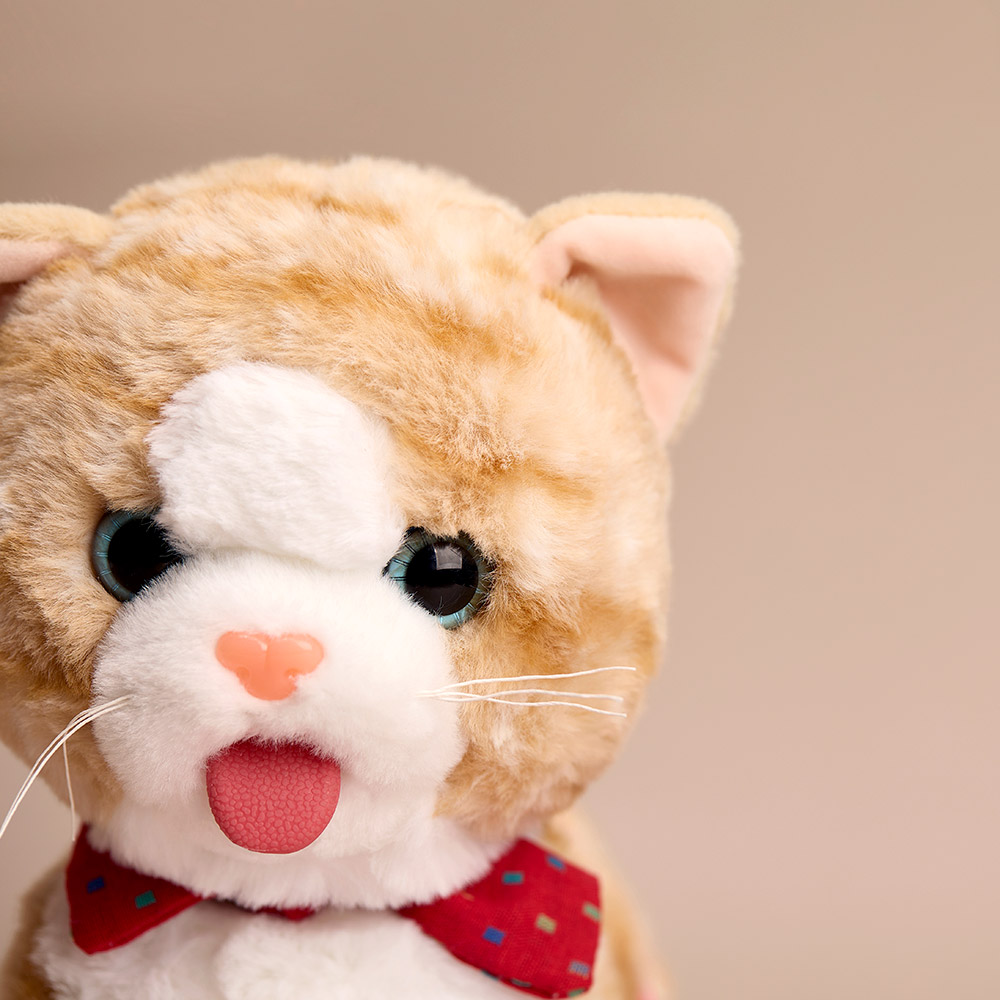 캐스비 고양이인형 냥이인형 움직이는고양이 유아동물장난감 - 상세 이미지 3