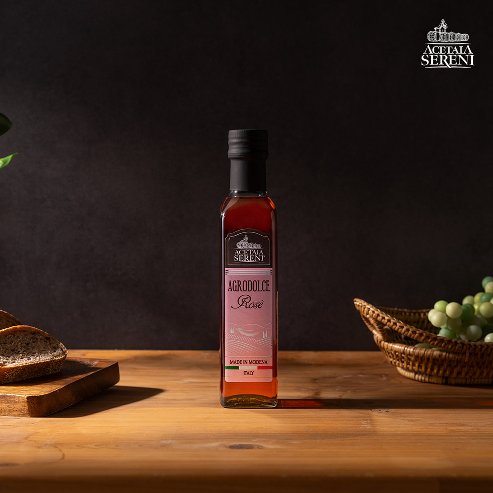 올리오올리바 모데나 전통 발사믹 세르니 아그로돌체 로제 식초 비니거 250ml - 상품 이미지