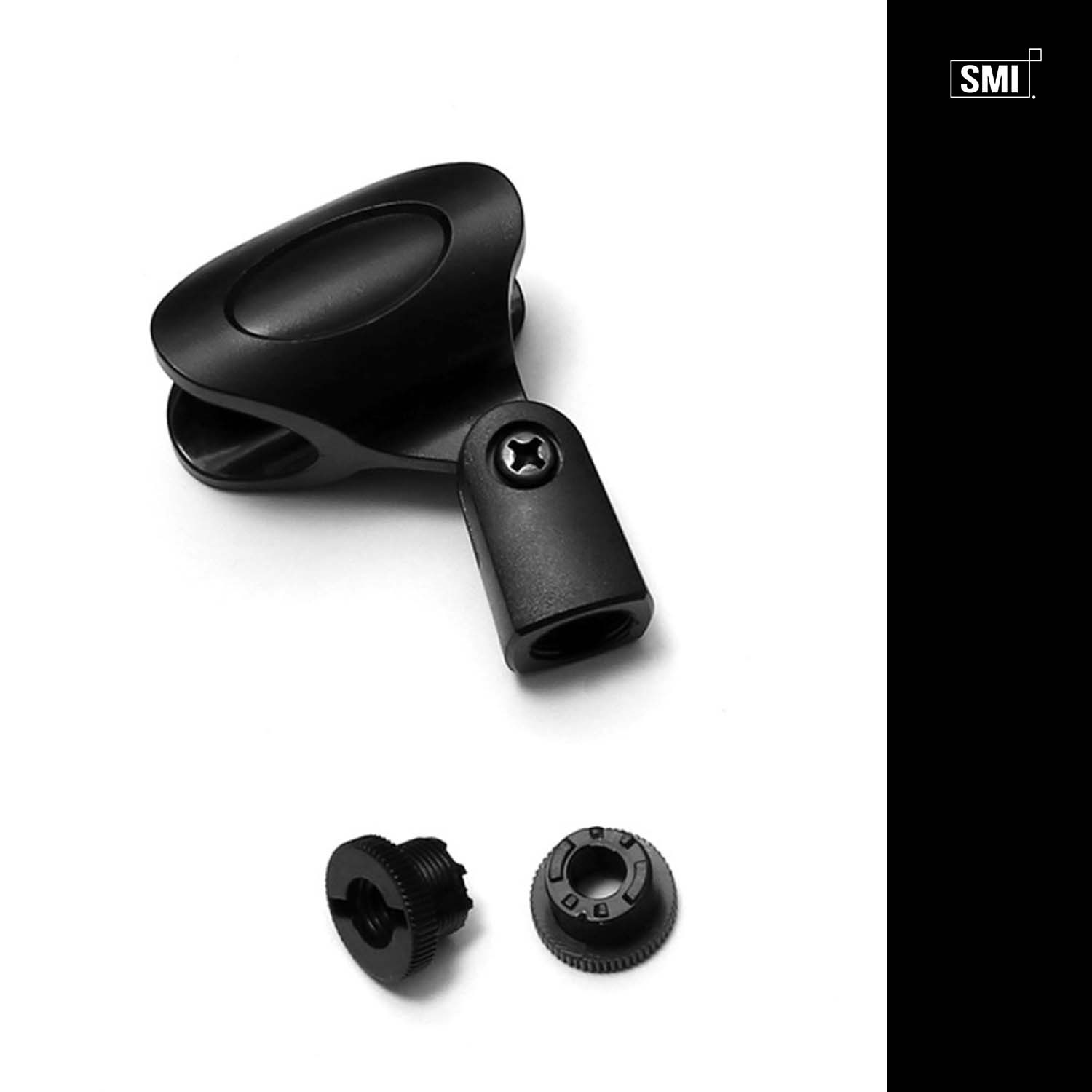 SMI MH15-원형 마이크 홀더 유선 스탠드 거치대 젠더 나사 포함 모든스탠드호환 - 상품 이미지