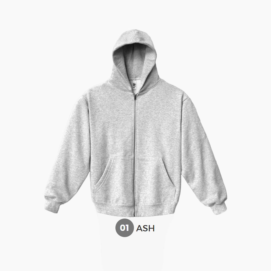 로스엔젤레스어패럴 HF10 헤비플리스 집업후드14oz - 상세 이미지 2