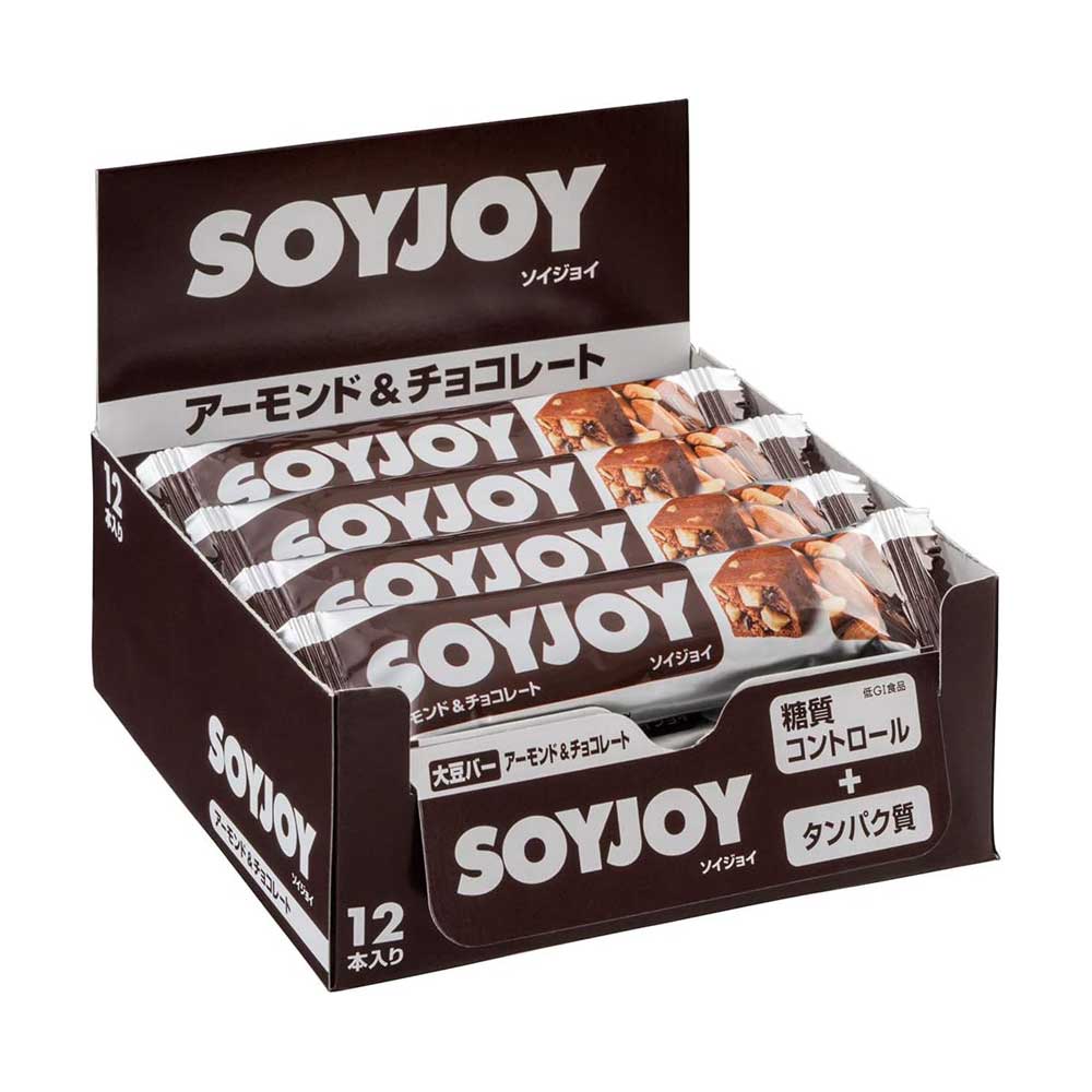 오츠카 SOYJOY 소이조이 영양바 아몬드&amp;초콜릿 24개세트 일본 간편식