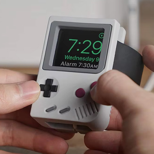 애플워치 실리콘 거치대 충전독 스탠드 거치대 워치스탠드R - 상품 이미지