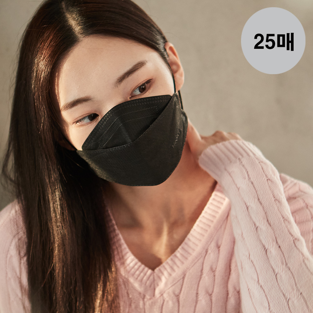 메디케이알 케어핏 입체형 KF94 대형 25매 황사마스크
