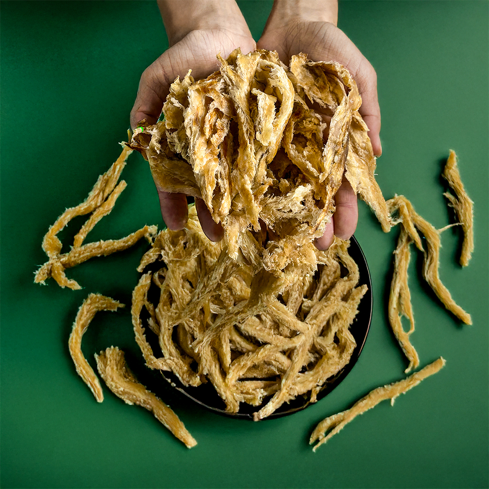 [국내가공 건어물] 순살 구운 아귀채 240g