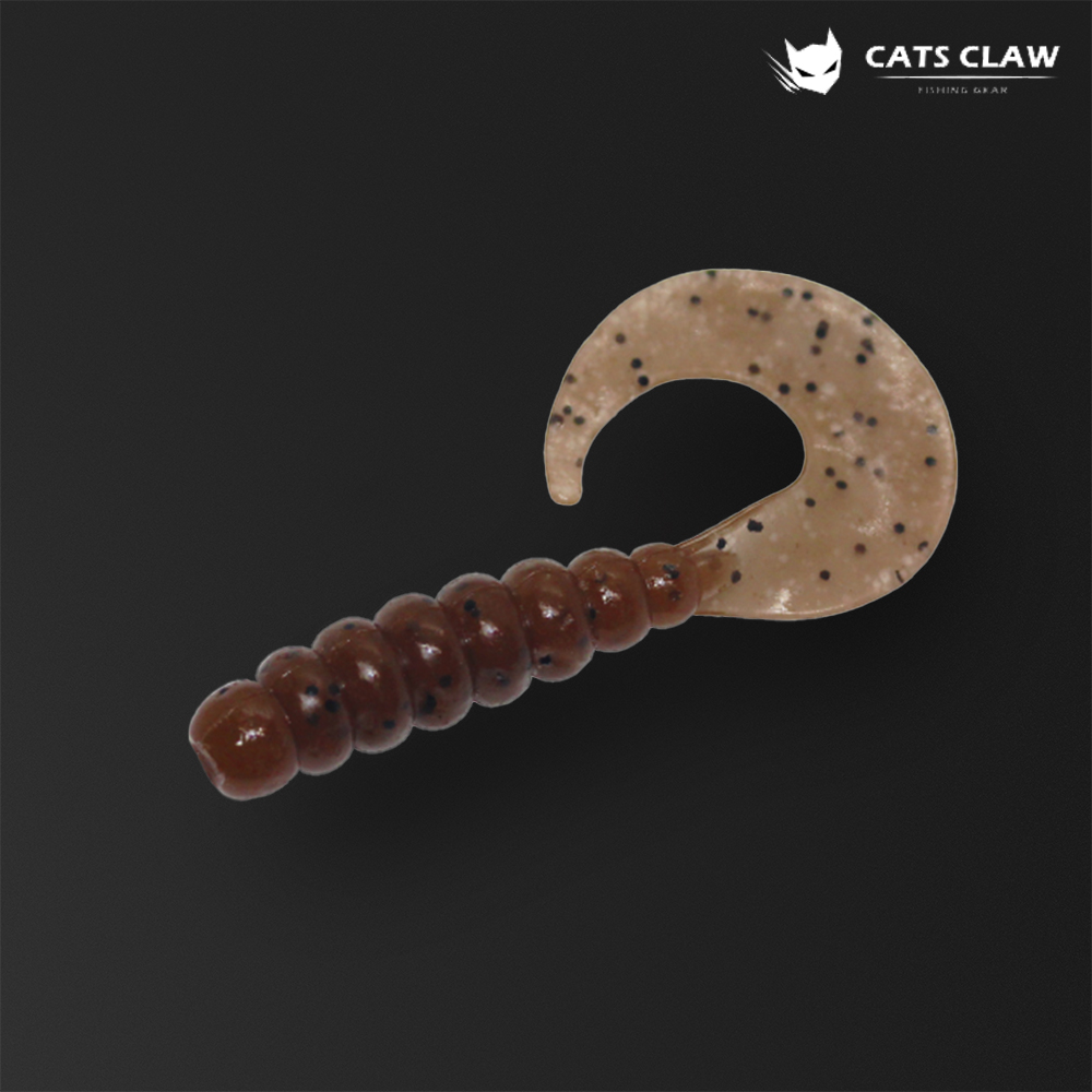 캣츠크로우 K 그럽웜 씨그럽 2인치 쏘가리웜 꺽지웜 송어웜 017, 5cm(2인치) - 메인 이미지