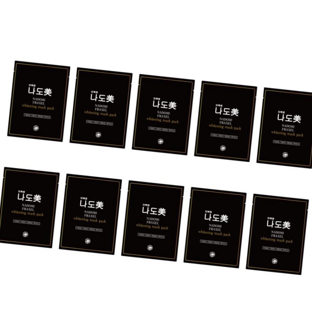 화이트닝 프락셀 나도미 x 마스크팩 25ml 10매 : 리미해피