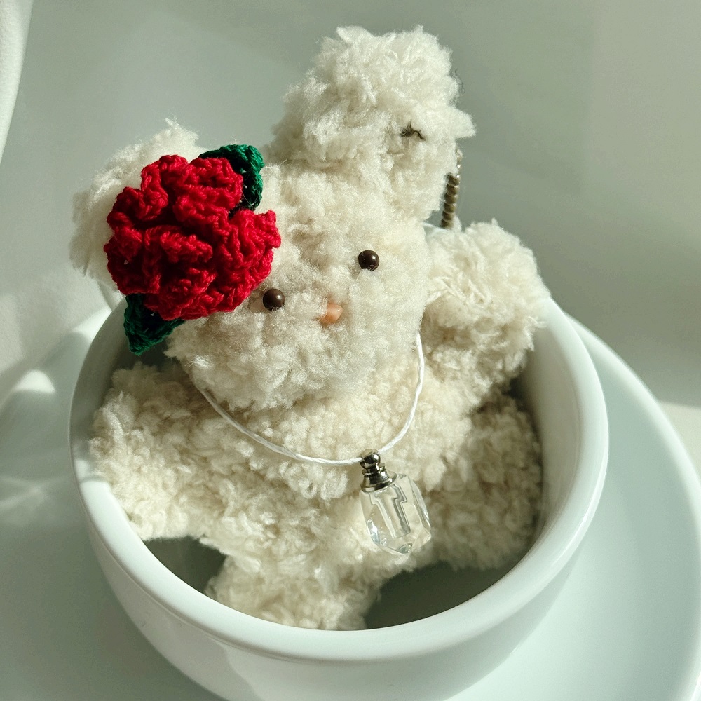 모루 인형 만들기 재료 키트 DIY 가정의달 카네이션 향수 키링 단체 맞춤 - 상품 이미지