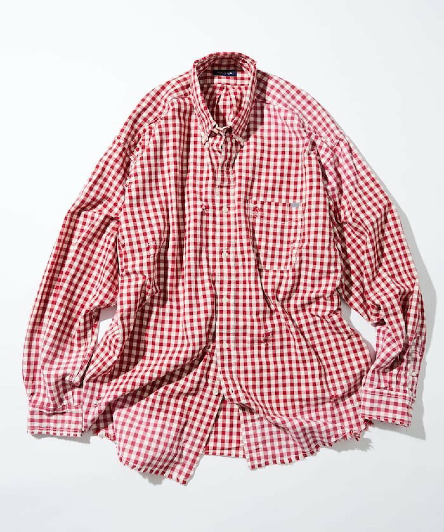 노티카 NAUTICA Faded Crushed 긴팔 체크 셔츠 25SS 3컬러 - 상세 이미지 3