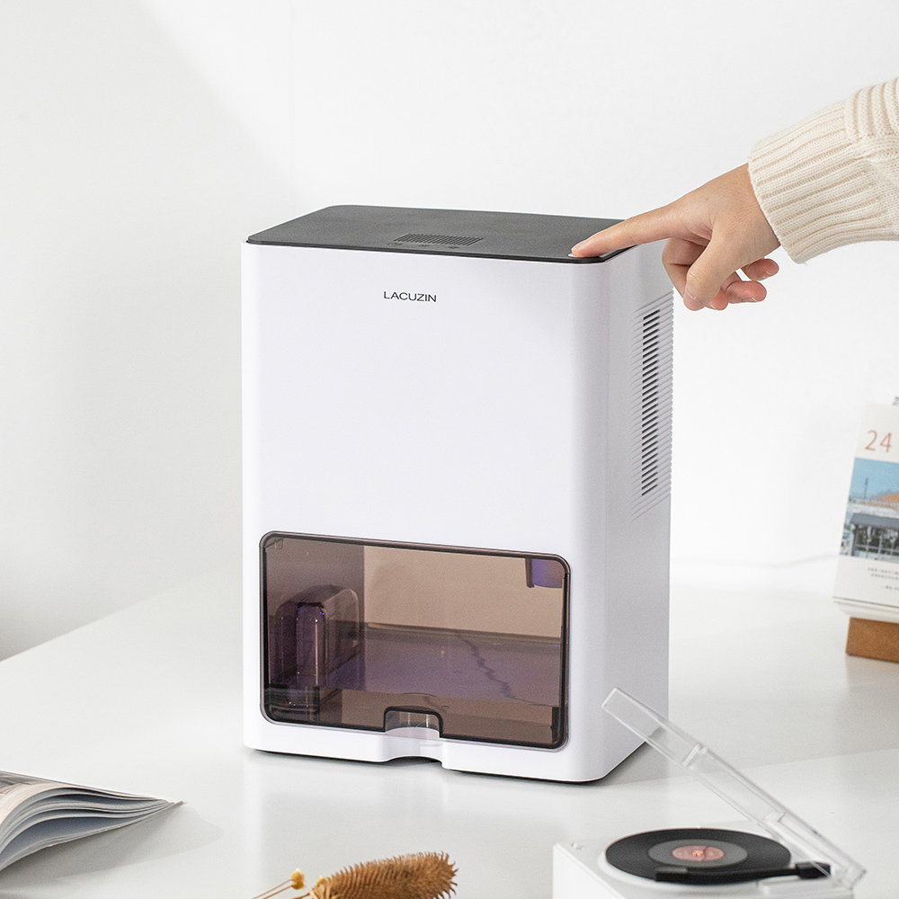 라쿠진 듀얼펠티어 미니 제습기 LCZ100 1L 화장실 욕실 제습기