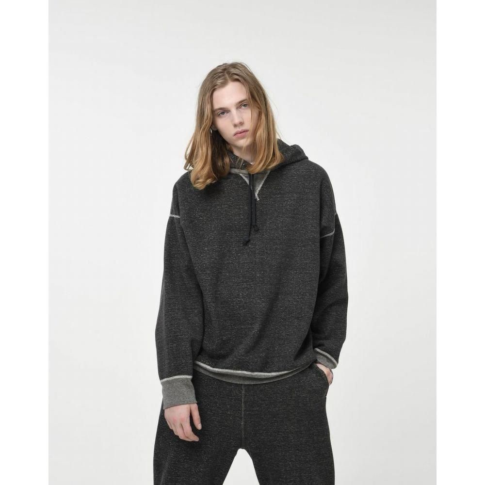 바우와우 BOW WOW SALT & PEPPER HOODIE 스웨트 후디 - 상세 이미지 3