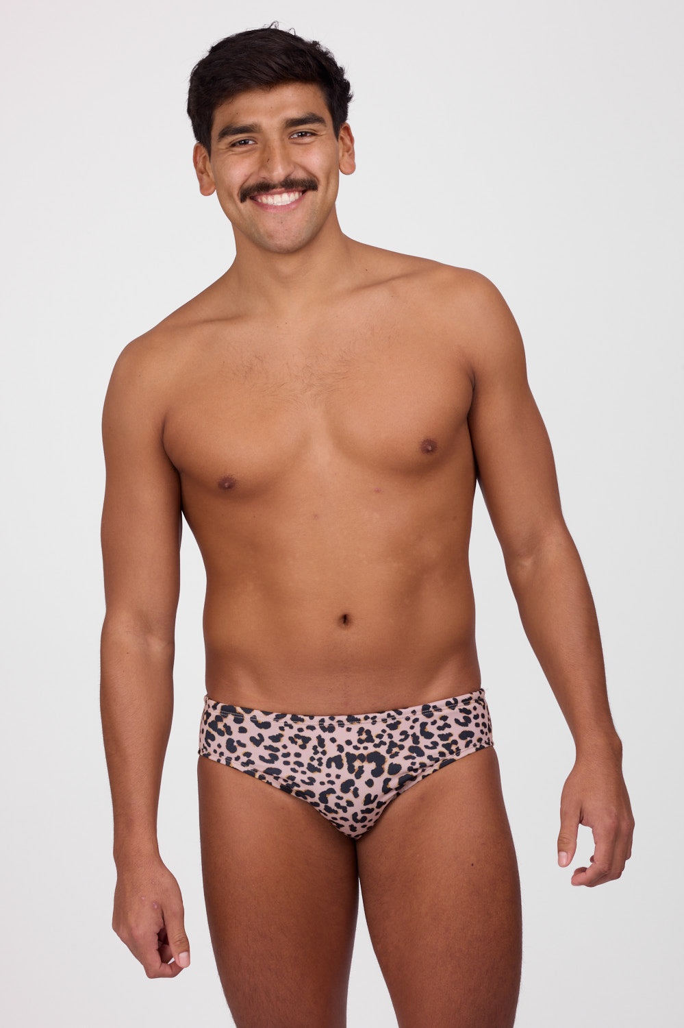 졸린 브롤린 레오파드 삼각 수영복 BROLYN Swim Brief SO004 - 상세 이미지 2