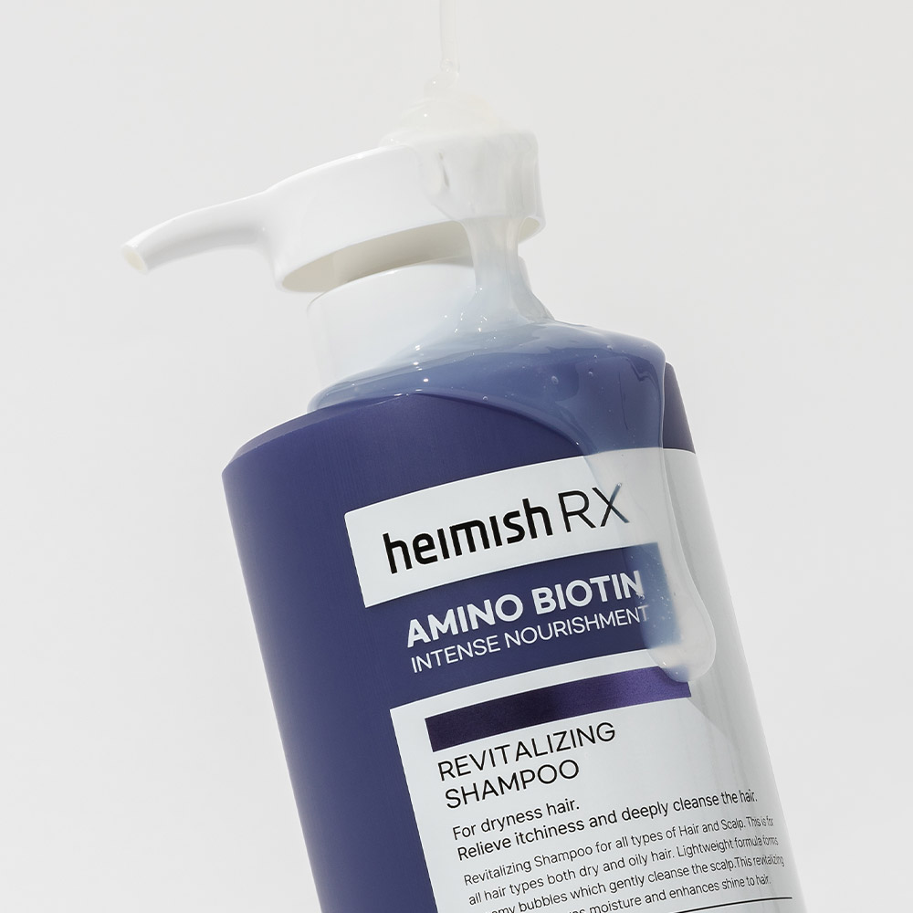 헤이미쉬RX 아미노 비오틴 리바이탈라이징 샴푸 400ml - 상세 이미지 4