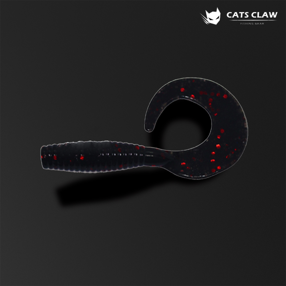 캣츠크로우 씨그럽 C 그럽웜 3인치 쏘가리웜 배스웜 007, 7.6cm(3인치) - 메인 이미지