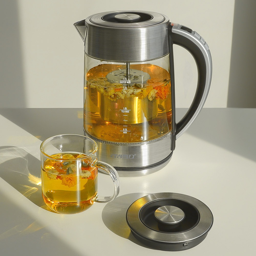 휴대용 분유포트기 히팅기 통유리 전기포트