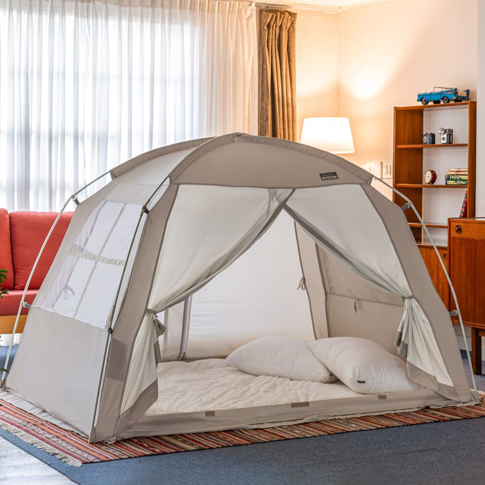 따수미 시그니처 코지룸 난방텐트 퀸, 그레이