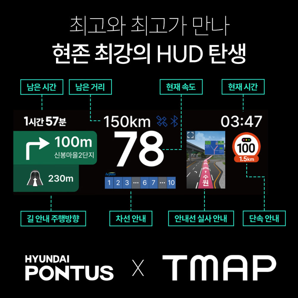 HUD 설치 예시 이미지