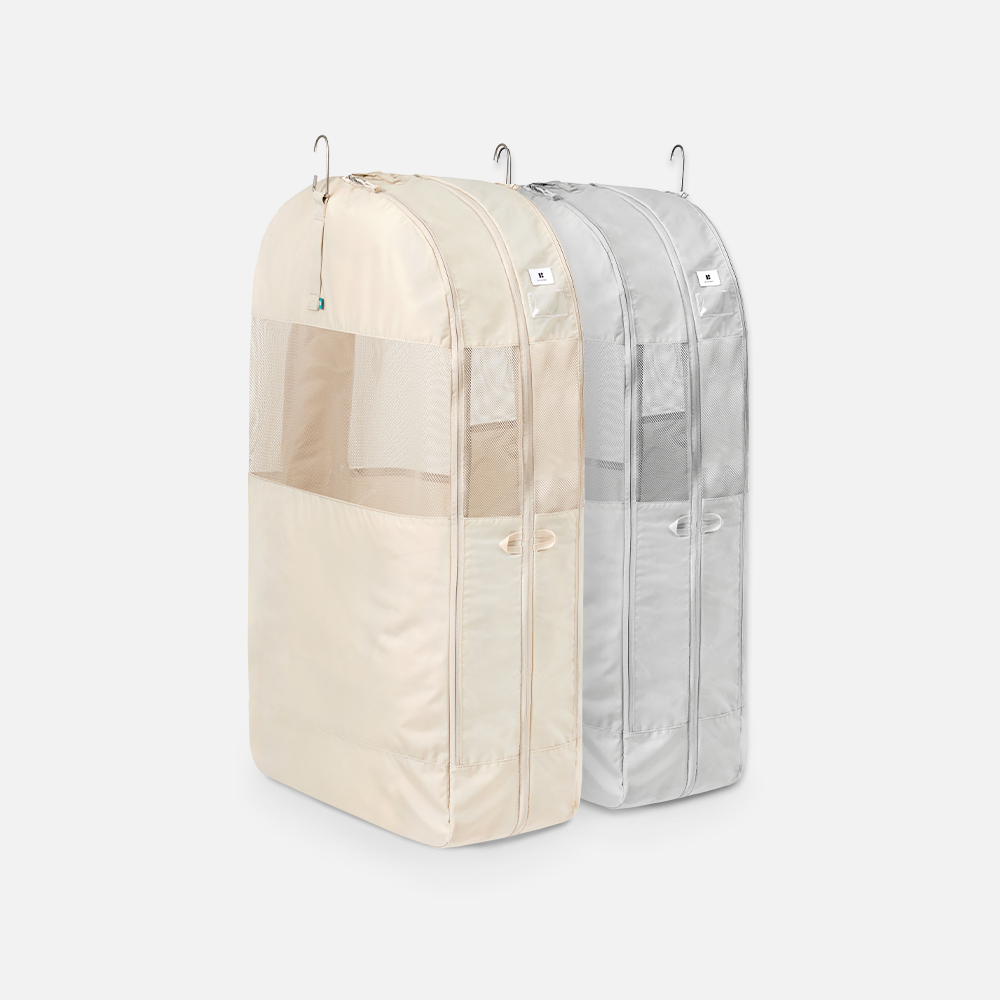 브랜든 아우터 압축 파우치 M 2개 옷장 정리