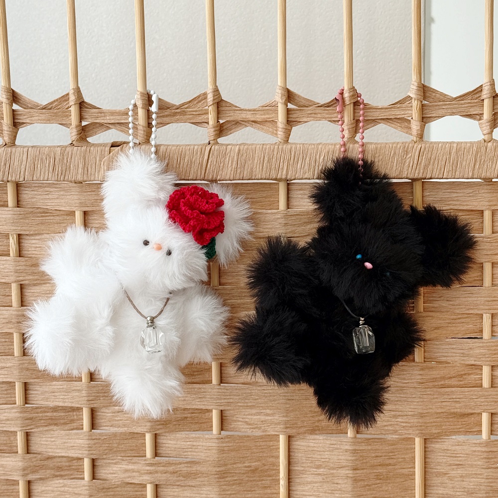모루 인형 만들기 재료 키트 DIY 가정의달 카네이션 향수 키링 단체 맞춤 - 상세 이미지 4