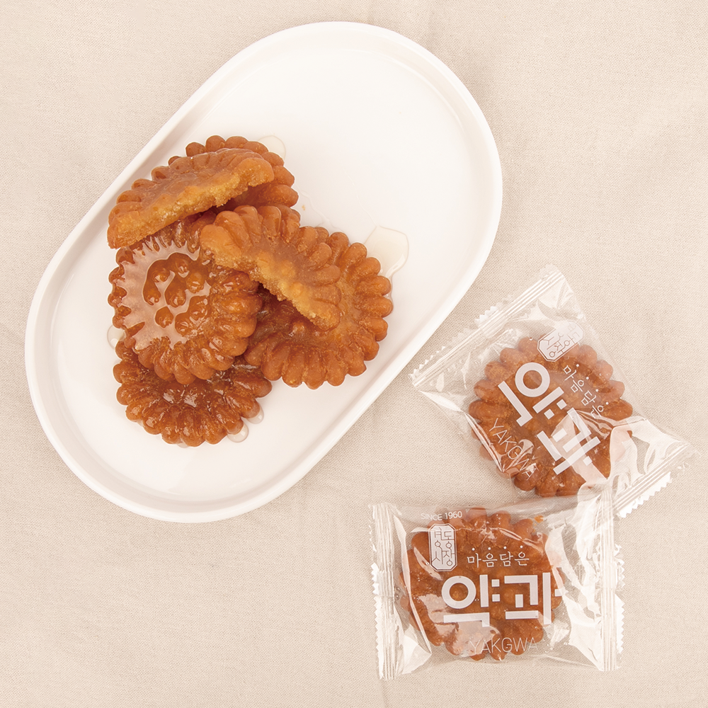 경동시장 마음담은 찹쌀약과 (40g 15개입)