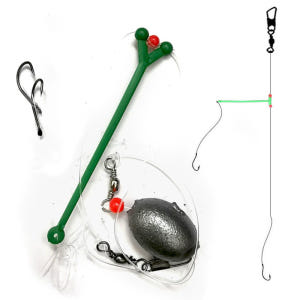 묶음추 원투채비 낚시 바늘 도다리 감성돔 우럭 추8호-바늘12호 운동러 솔직 후기 | 실사용 리뷰 - 상품 이미지 1