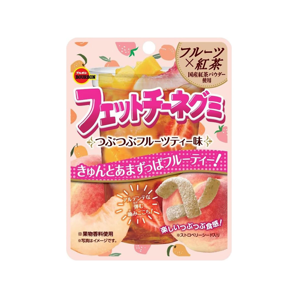 부르봉 페투치네 젤리 홍차 후루츠티 맛 47g 10개세트
