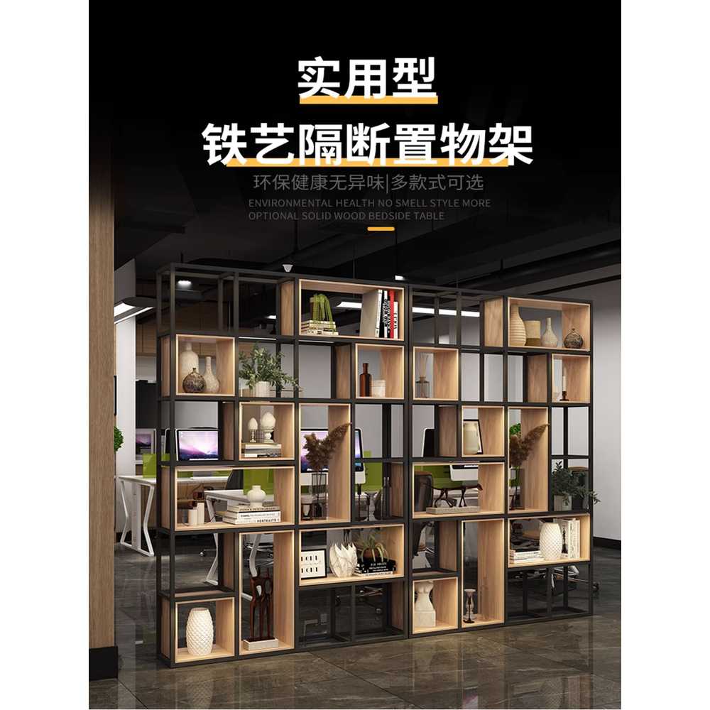 철제 파티션책장 DIY 공간분리책장 책꽂이 서재 거실 H120cm - 상세 이미지 3