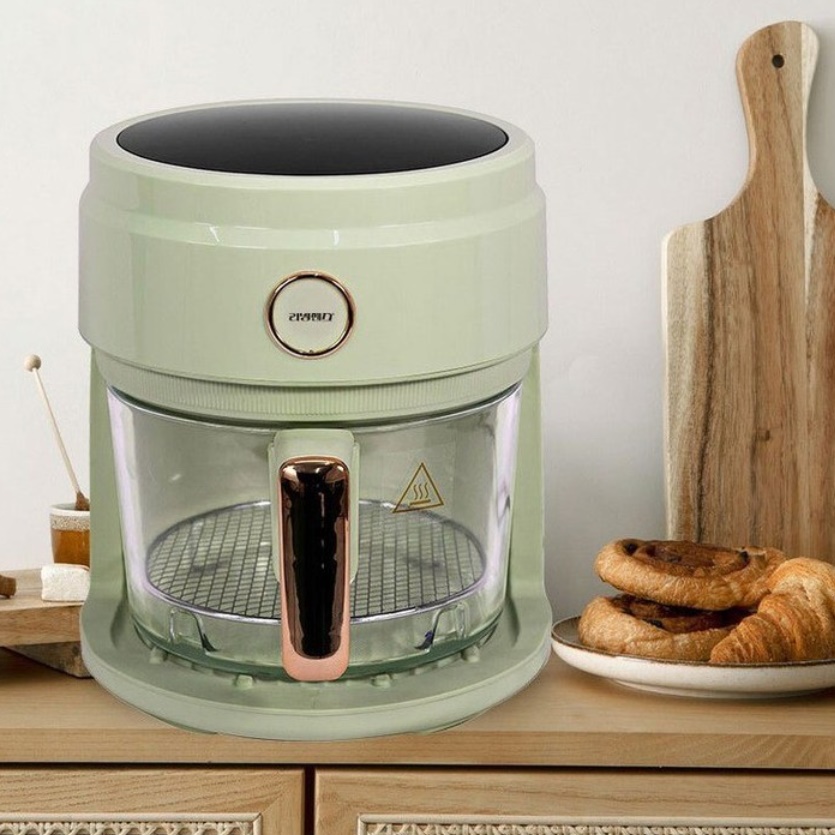 소형 에어프라이어 고구마 에어후라이어 보이는 에어프라이어기 3.5L