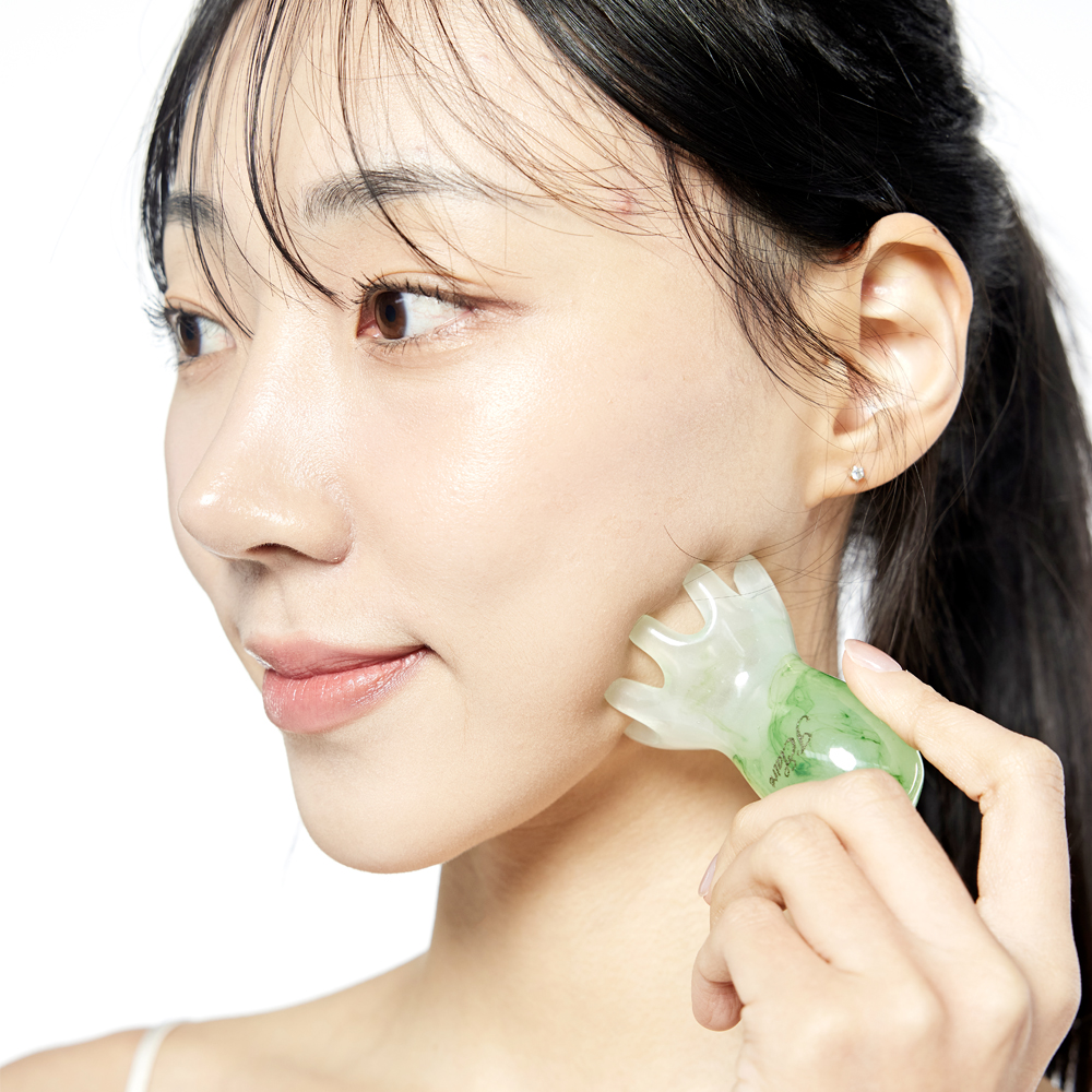 문어 두피 괄사 마사지기 머리 지압 마사지 승모근 빗 림프 순환 이미지 8