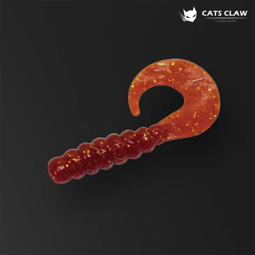 캣츠크로우 K 그럽웜 씨그럽 2인치 쏘가리웜 꺽지웜 송어웜 019, 5cm(2인치) - 메인 이미지