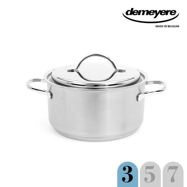 DEMEYERE [드메이어]레스토 양수냄비 (24cm) 뚜껑포함 206191 : 겨울사랑마켓5호점