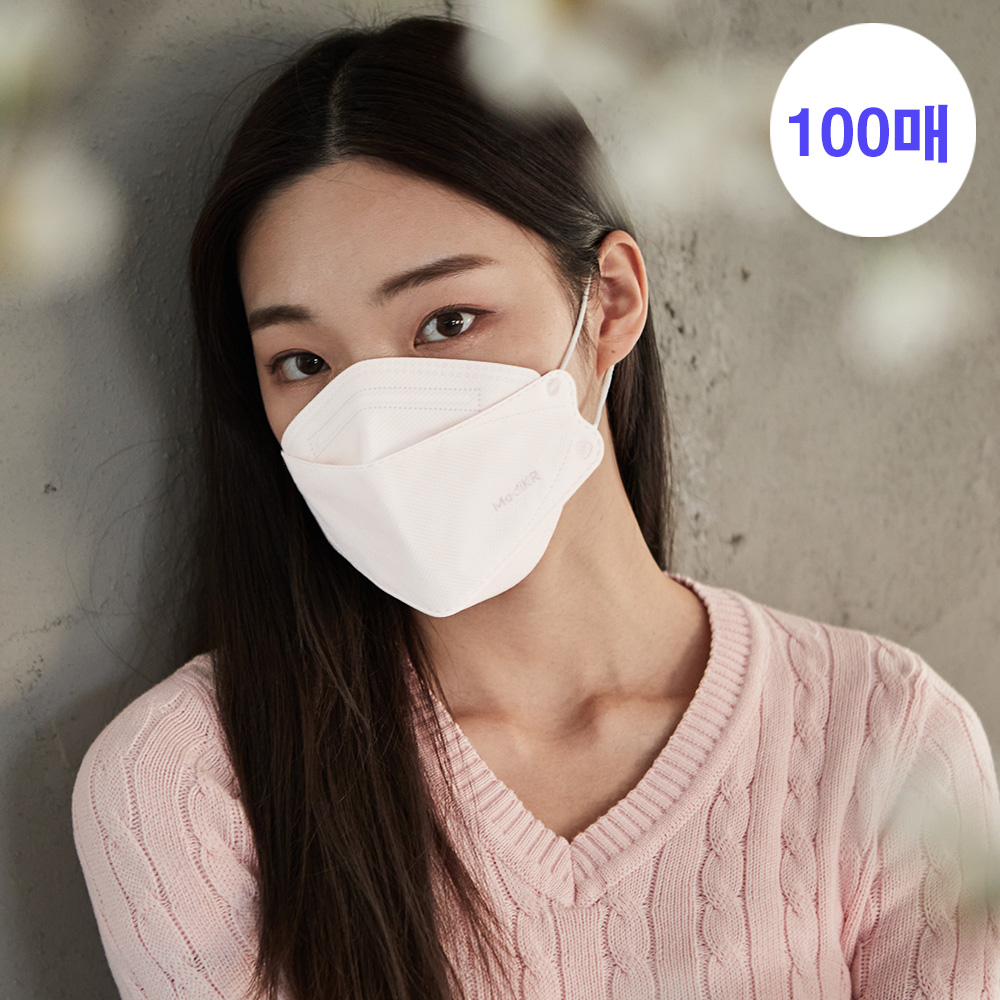 메디케이알 케어핏 입체형 KF94 대형 100매 황사마스크