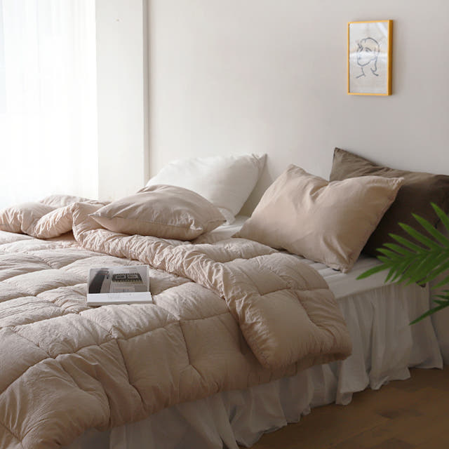 감성코튼 피그먼트 순면 워싱 차렵이불 12컬러